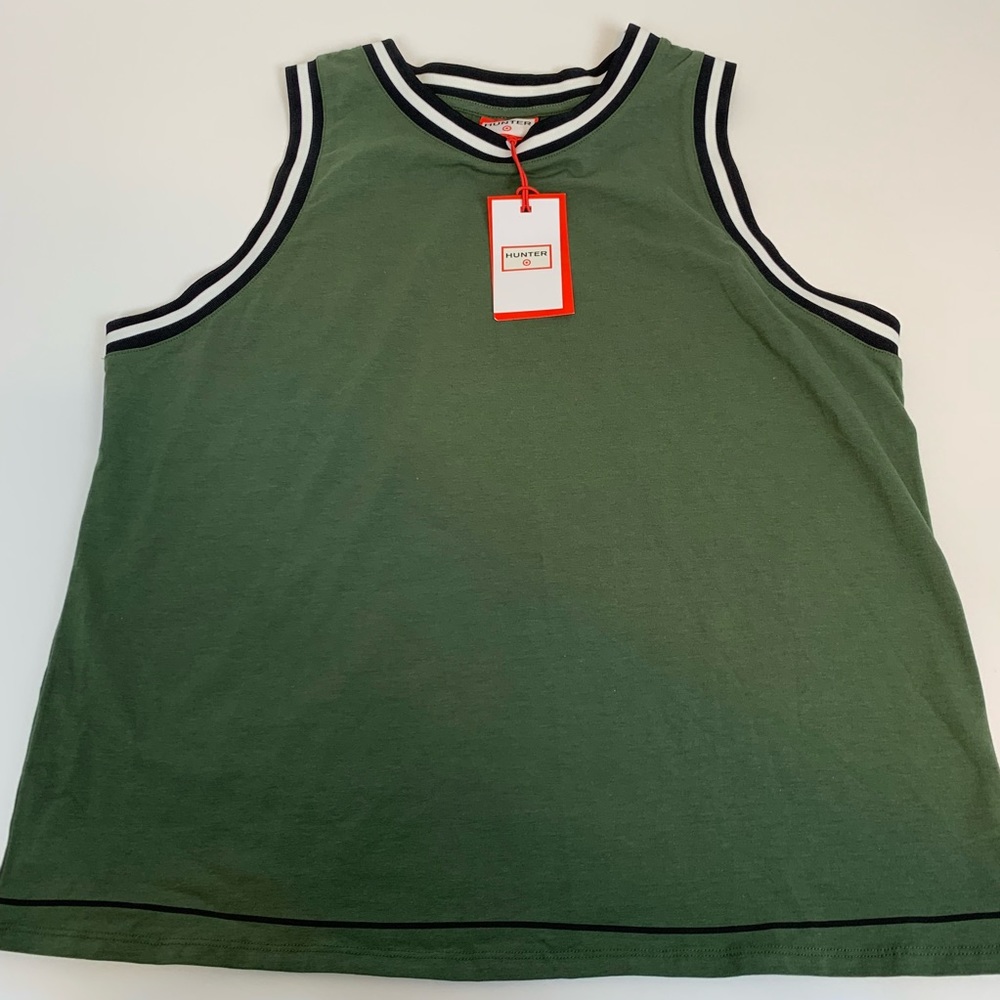 Hunter for Target XL Tank Top Green Black